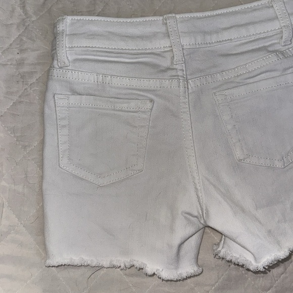 CAT & JACK White Denim Shorts Girls S (6/6X) - Picture 9 of 9